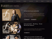 Tablet Screenshot of fleet-search.com